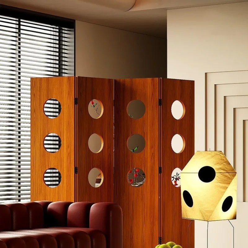 French hollow screen partition modern minimalist style Nordic design living room porch block office screen