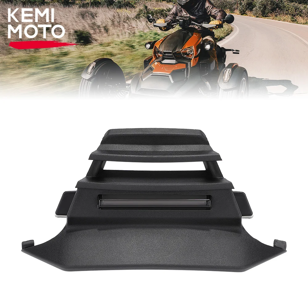 KEMIMOTO On-Road Front Center Fairing with Accent Light Compatible with Can-Am Ryker 600, 900 Sport Rally Edition #705013110