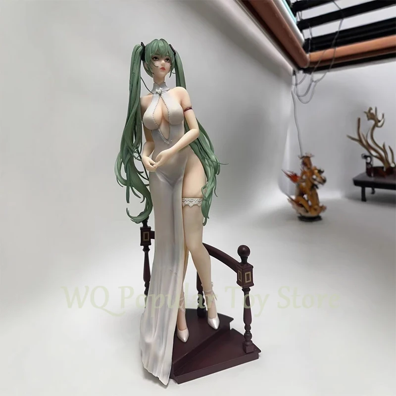 42cm Hatsune Miku Anime Figure Hatsune Miku Figures Sexy Girl Cheongsam Statue Collectible Model Decoration Christmas Gift Toys