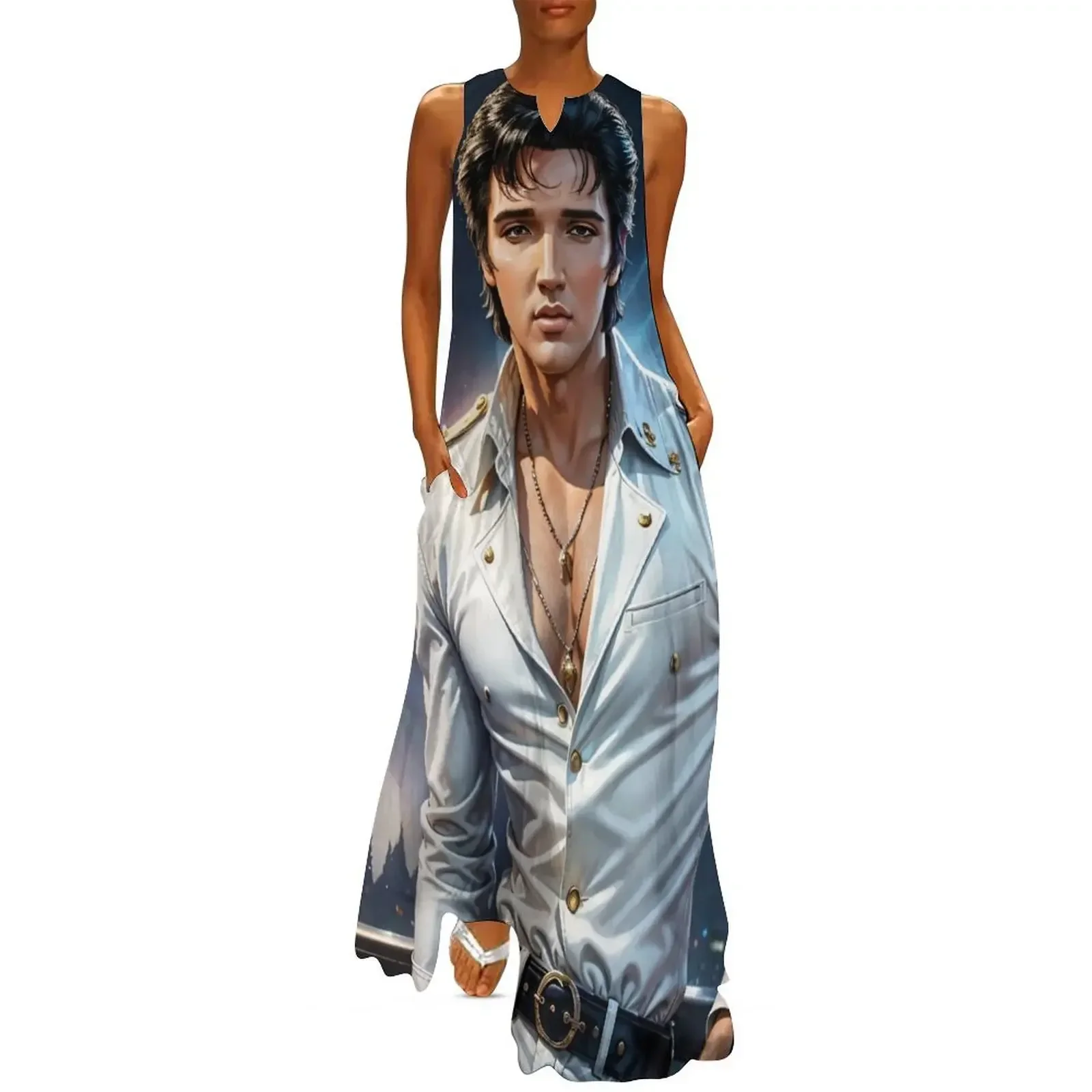 

Art King of Rock Long Dress women dresses dresses for women dress for women 2025 women's elegant loose dresses Dress