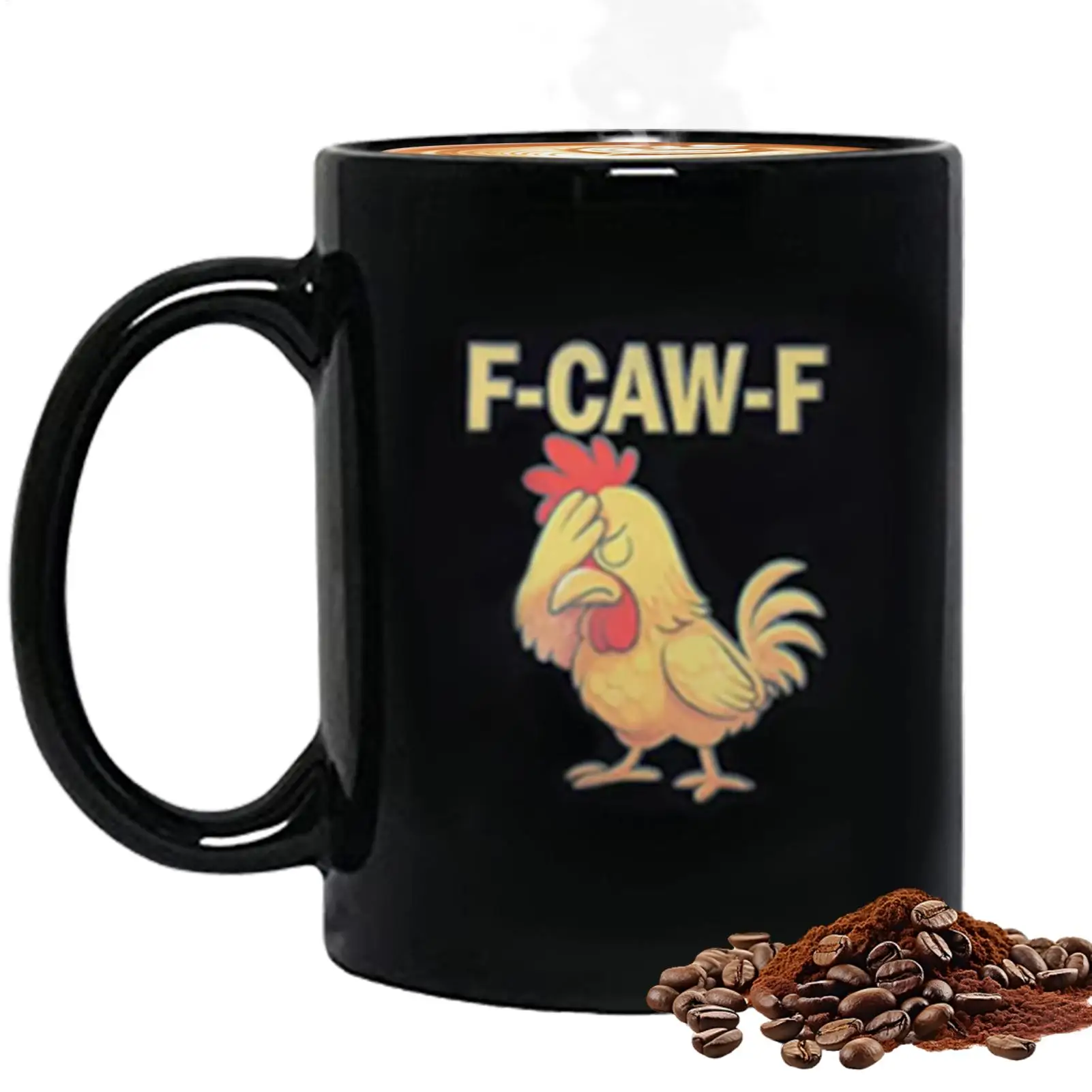 

Куриная кофейная кружка, забавная керамическая кофейная чашка с петухом, новинка, кружка для чая, горячее какао, молоко, сок, холодные напитки, семья, друзья, женщины