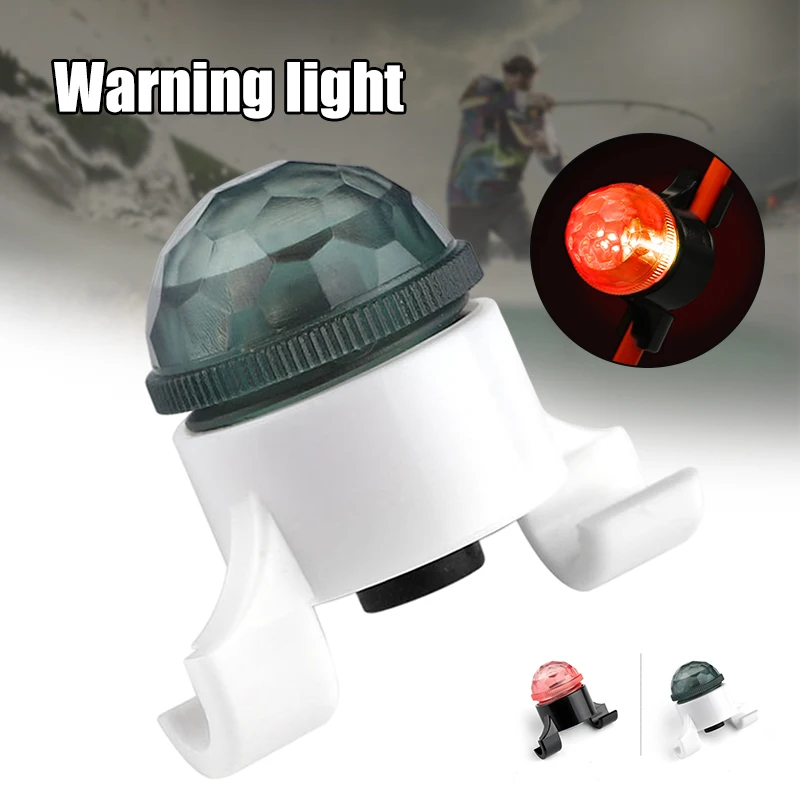 Fishing Bite Alarm Electronic Indicator LED Light Fishing Bite Alert Clips on Rod Type for Day/Night Outdoor Fishing B99