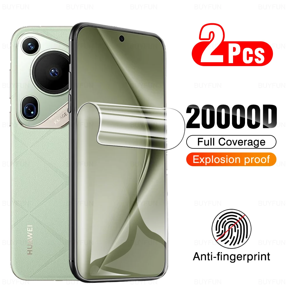 2 Stück kratz feste Hydro gel folie für Huawei Pura 70 Ultra Full Cover Softfilm Hawei Huawey Pura70 70pro 70pro 70 Ultra 5g 2024