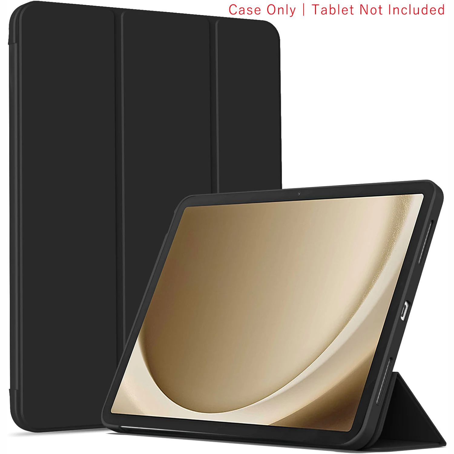 Drievoudig opvouwbare flipcase voor Samsung Galaxy Tab A11 Plus A11+ 2025 11'' SM-X230/X235/X236B Magnetische standaard PU lederen beschermhoes