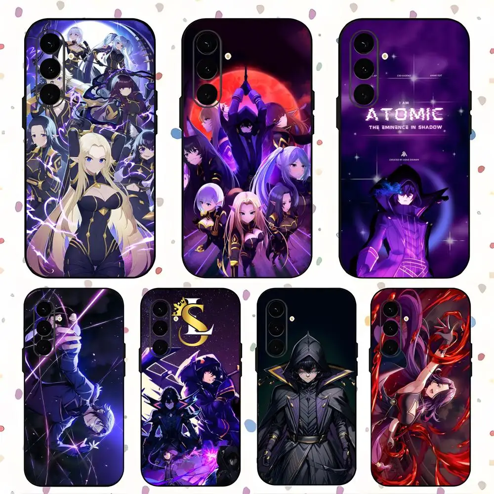 

Anime The Eminence in Shadow Phone Case For Samsung Galaxy S25 S24 S23 S22 S21 S20 Plus Ultra Note20 Soft Black