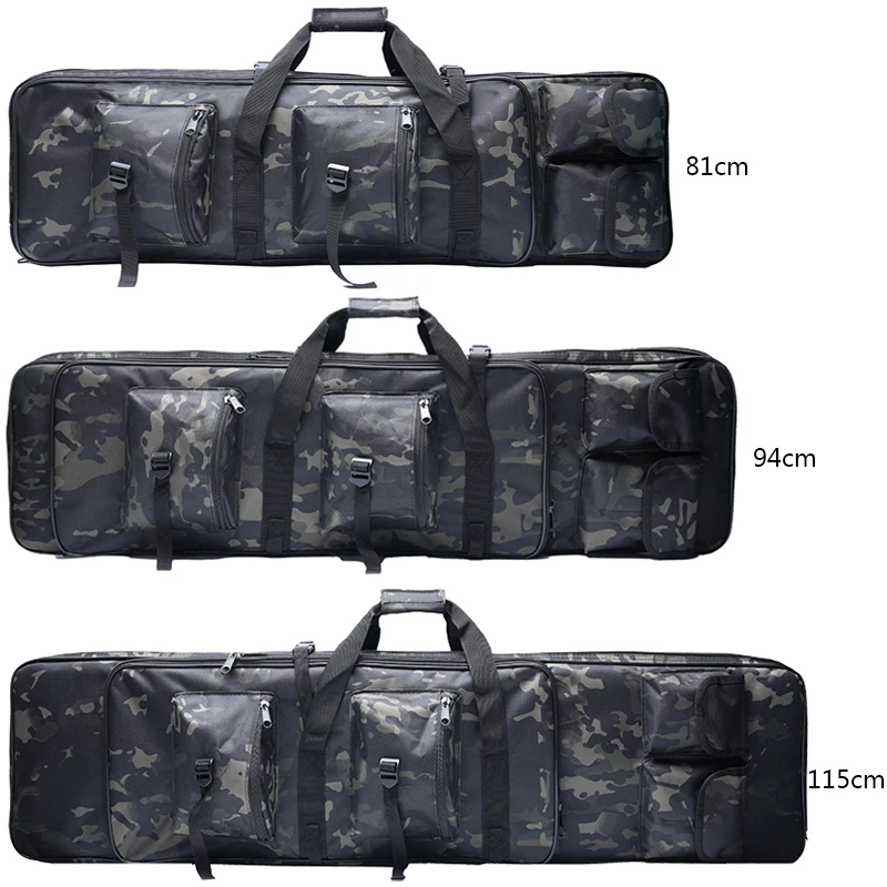 81cm 94cm 115cm borsa per pistola tattica zaino da caccia da uomo softair Shooting Sniper Rifle Gun Case borsa di protezione per sport all'aria aperta