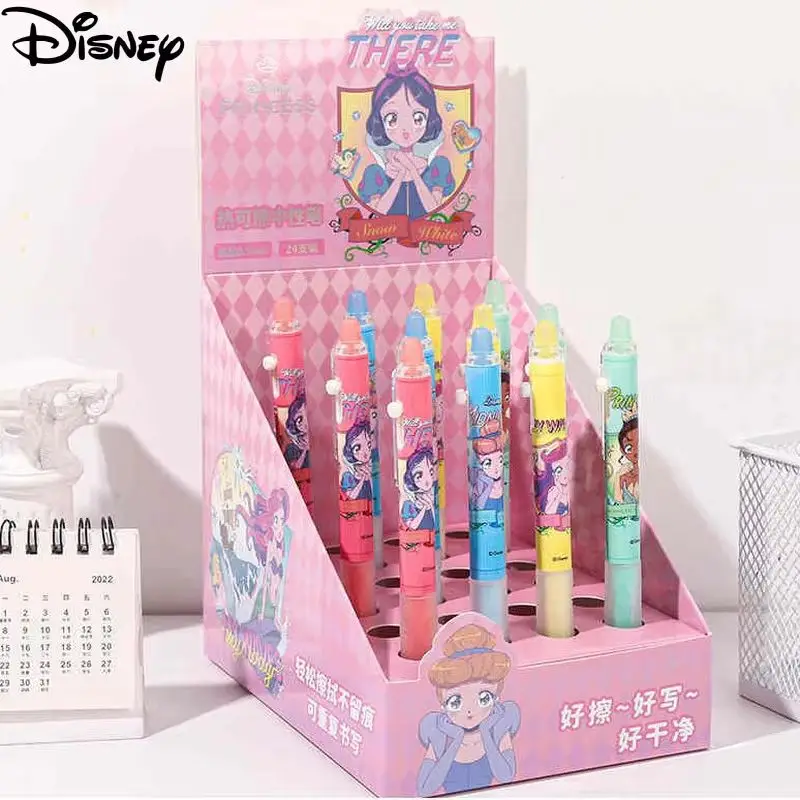 4/24 قطعة قلم جل الأميرة كتابة الطالب 0.5 قابل للمسح أزرق لطيف توقيع الصحافة القلم اللوازم المكتبية القرطاسية الهدايا #1