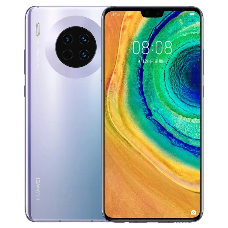 HUAWEI Mate 30 Smartphone 5G 40MP + 24MP aparat 6.62 cal 256GB ROM 8GB RAM telefony komórkowe HarmonyOS 4200mAh NFC używany telefon