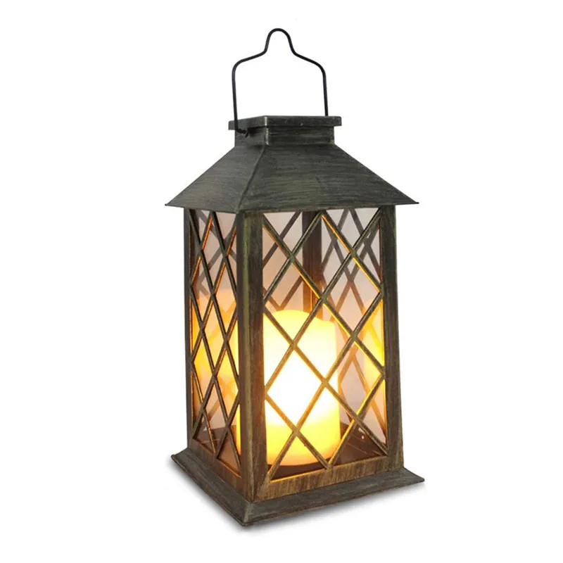 

Outdoor Solar Garden Light Candle Wind Light Garden Lawn Landscape Decorative Light Retro New Candle Light Wholesale