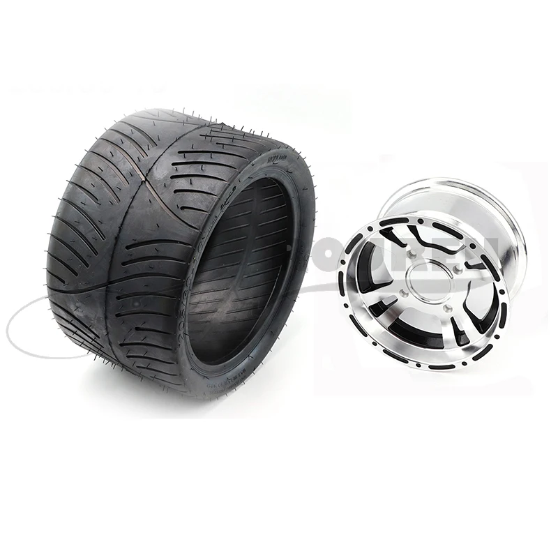 

205/30-10 Go Kart Karting Motorcycle Aluminum alloy Wheel Rim With Tubeless Tire Tyre Accessories