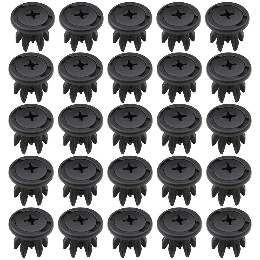 

30pcs Inner Wheel Arch Liner Clips Black Plastic Fasteners Fender Bumper Turnbuckle Fit For BMW F52 2015-2017 (118i 120i 125i)