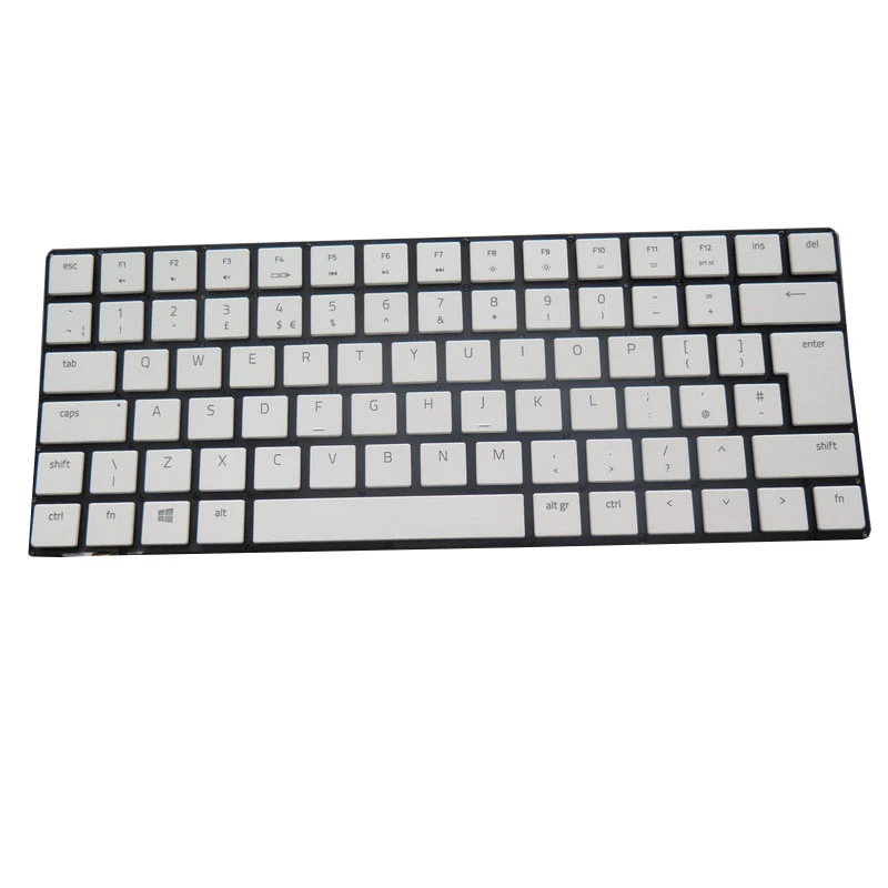 RZ09-03135 Laptop Keyboard For RAZER Blade 15 Studio Edition 2019 RZ09-03135GM3 RZ09-03135WM3 RZ09-03135EM3 German/UK White