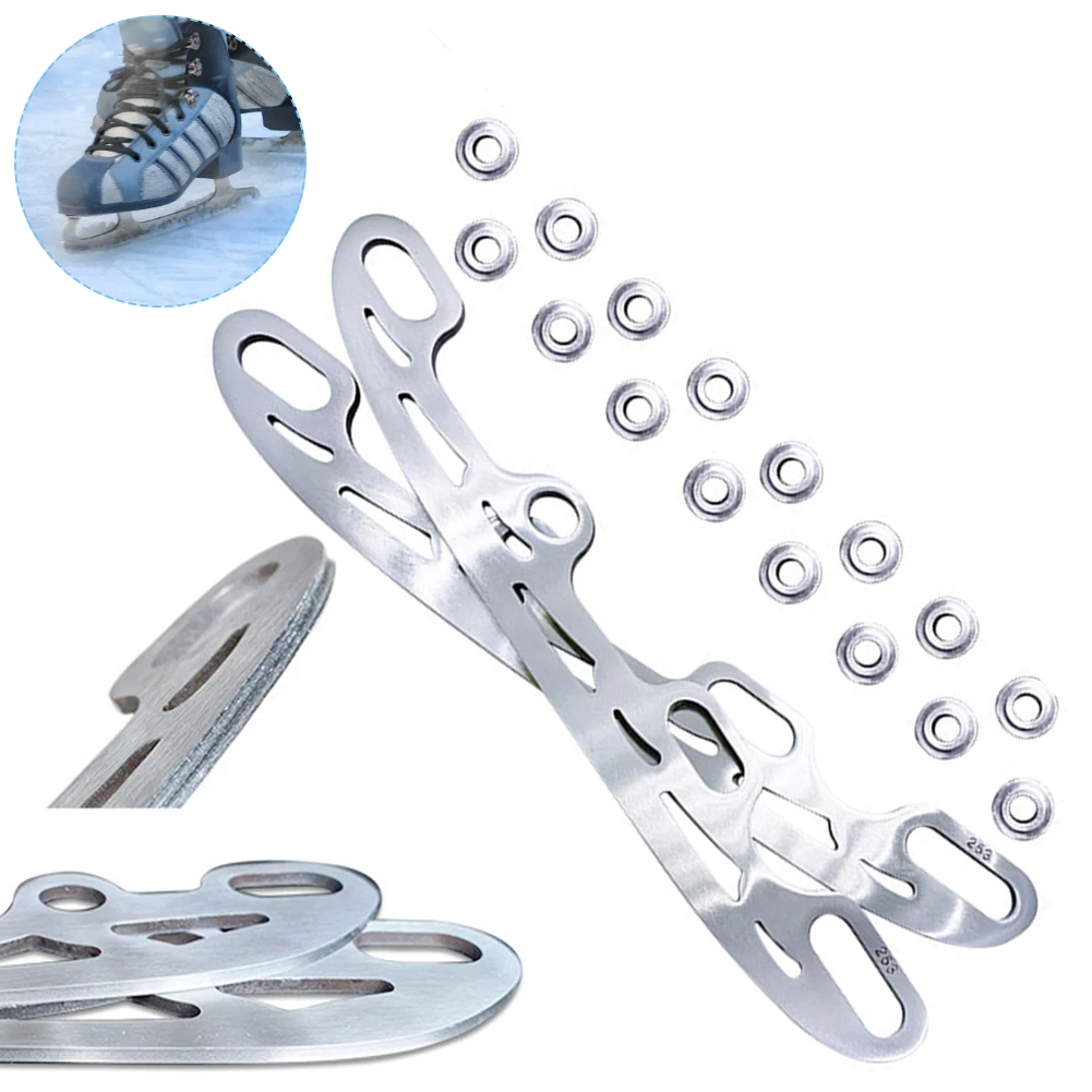 253/290 MM wymienne ostrza do jazdy na łyżwach 1 para uniwersalny wrotki ostrza do wrotki dla kobiet mężczyzn