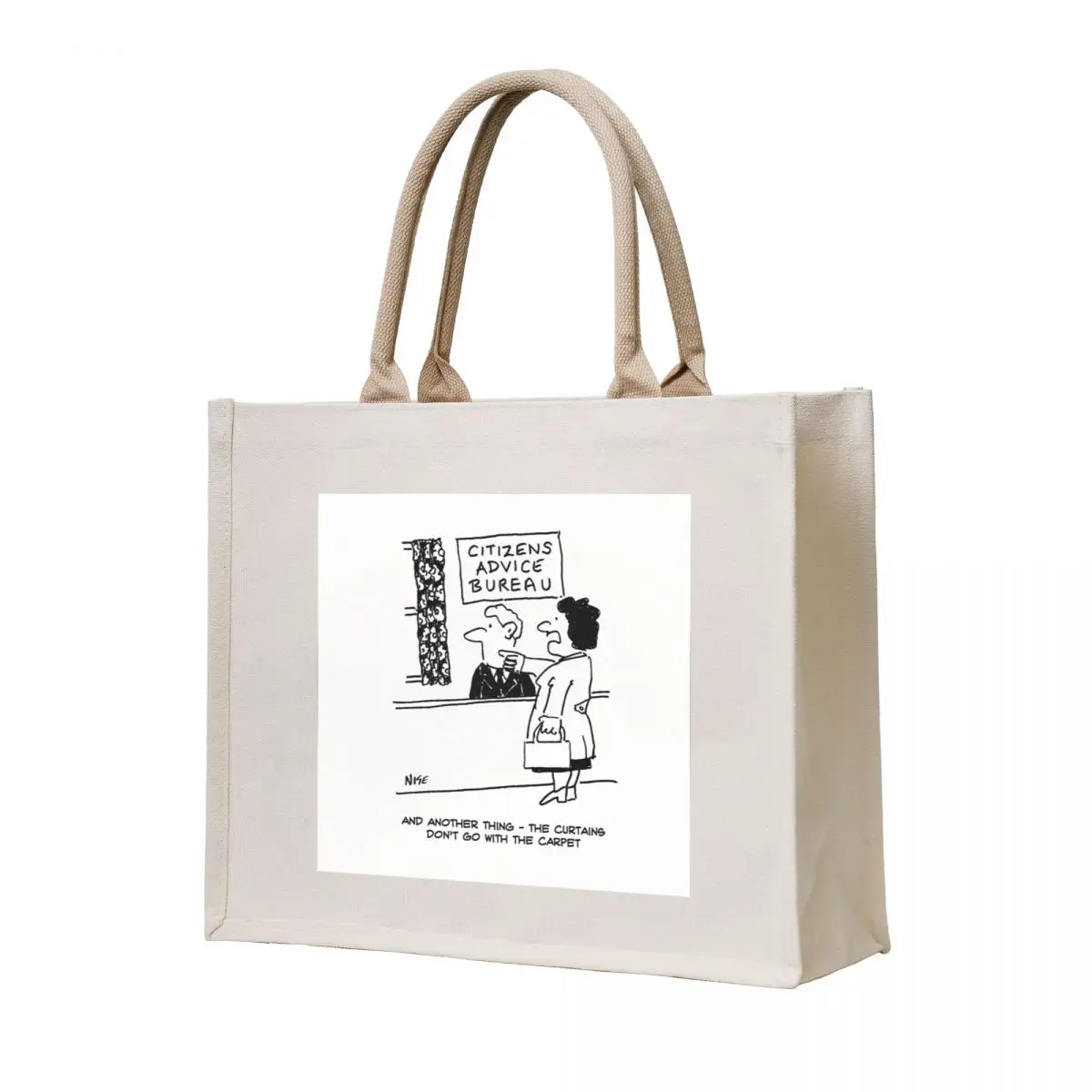 

Customer Speaks Out at the Citizens Advice Bureau Tote Bag Cloth bags bags luxury women tote bag women hand bag ladies
