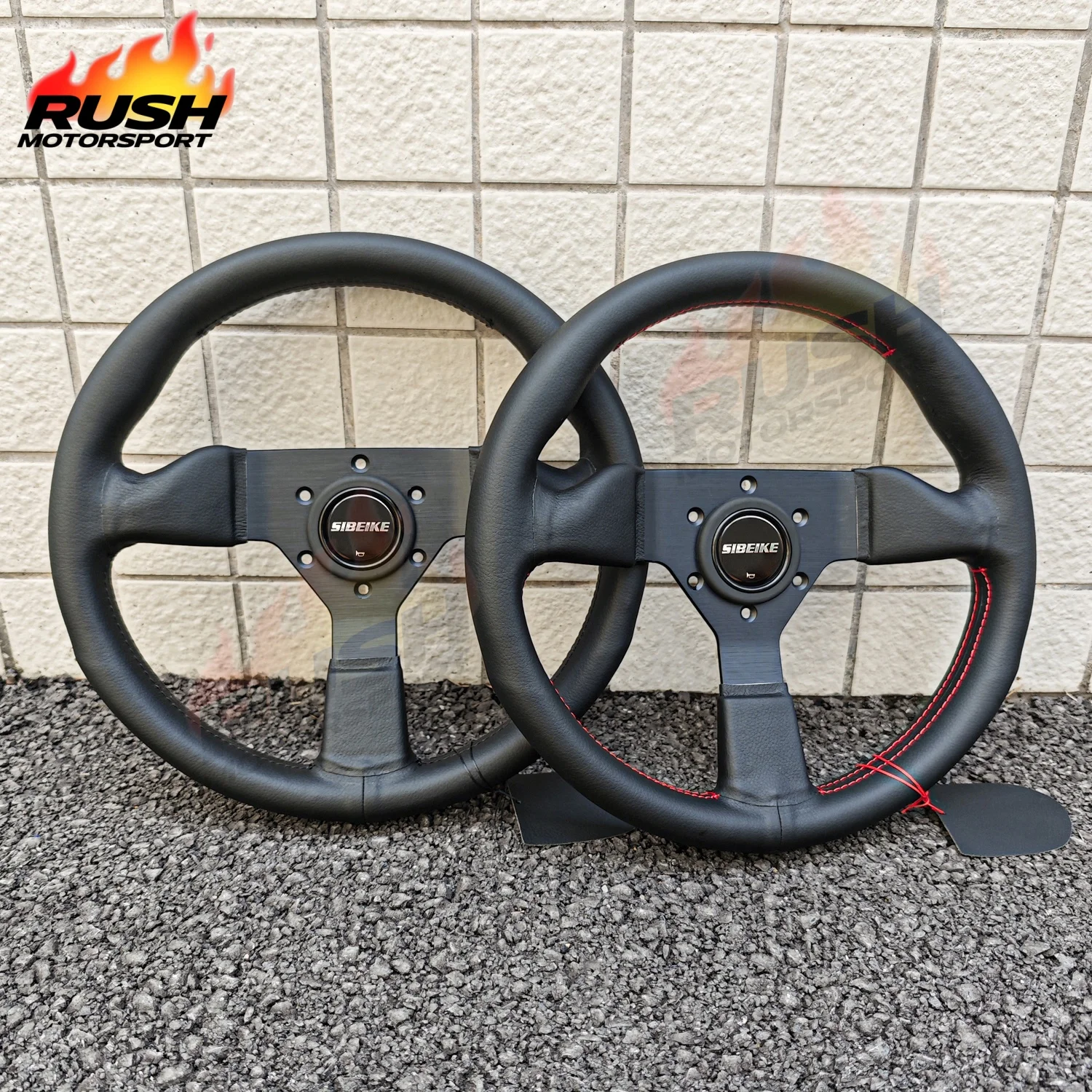 

12.4inch SIBEIKE Rally Racing Steering Wheel Universal Sim Racing Game Steering Wheel PC-ST79-BK-LIMI