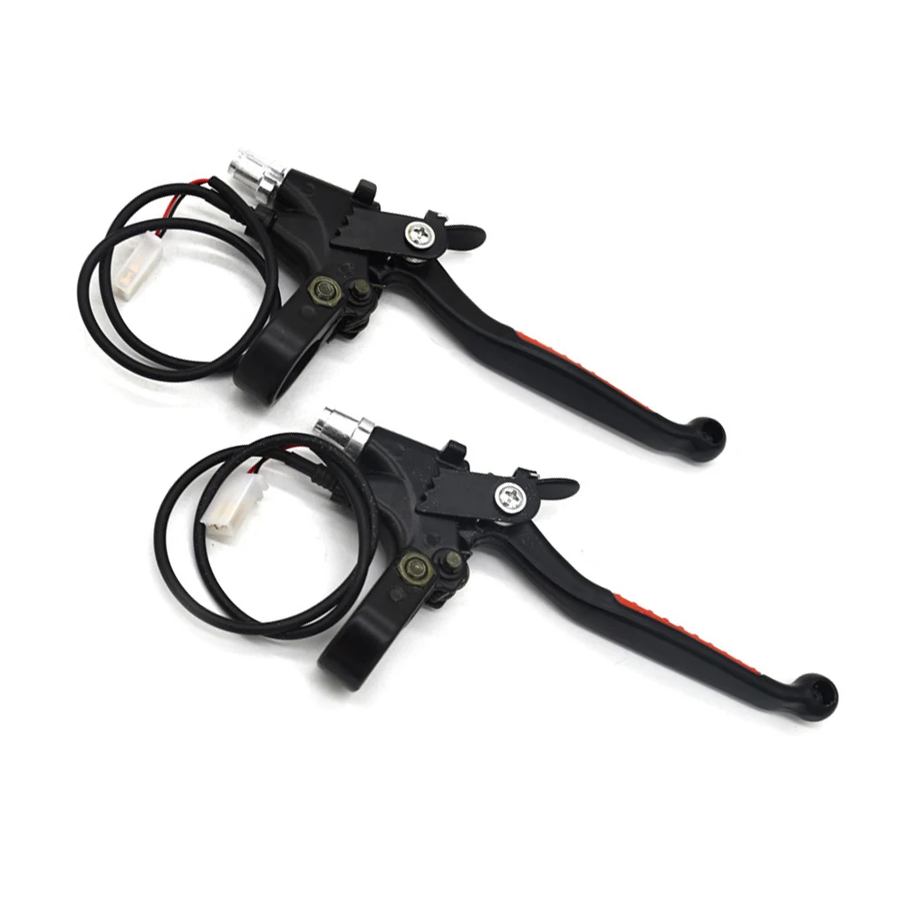 

Easy To Use Strong E-bike Brake Lever Brake Cut Off Power Handle Caliper Handlebar Diameter 22mm Aluminum Alloy