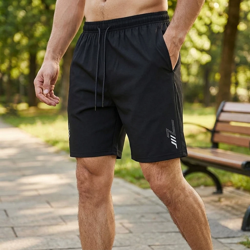 Summer 2026 New Quick Dry Jogging Fitness Shorts Men Sports Bottoms Thin Breathable Beach Short Pants GYM Male Running Shorts