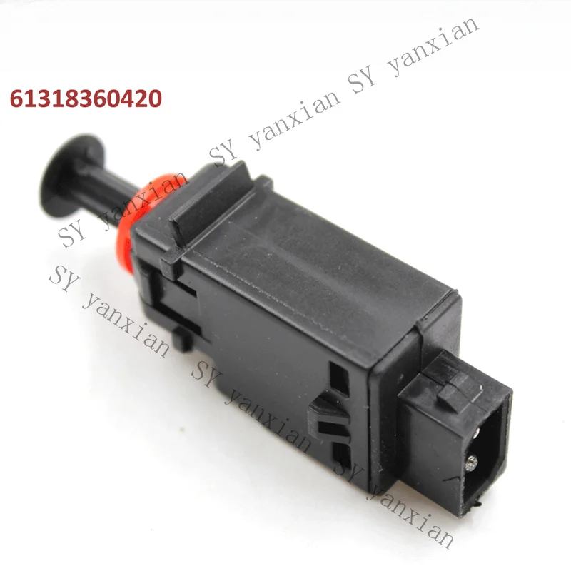 SY+ 61318360420 Подходит для BMW E30 E32 E34 E36 Новый выключатель стоп-сигнала 2-контактный