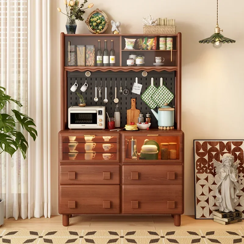 

American Closet French Tea Storage Cabinet High Cabinet Living Room Storage Storage