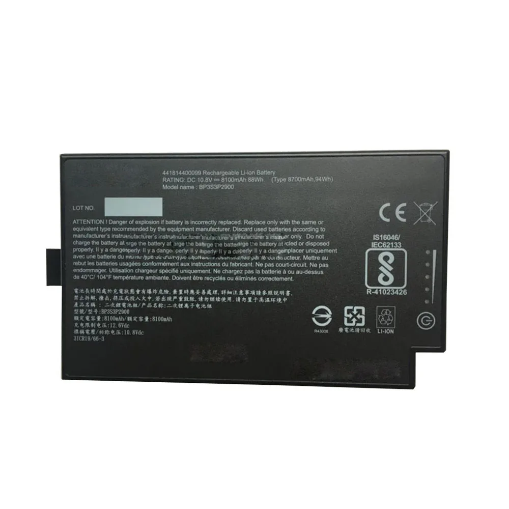 Laptop Battery For Getac B300 / B300X 10.8V 88Wh 8100mAh New