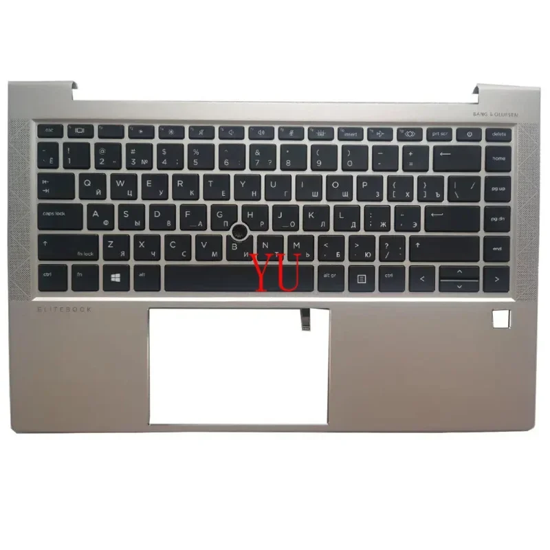 New Backlit Russian Keyboard For HP EliteBook 840 G8 745 845 G7 6070B1847701 M36312-001 M36312-B31 RU With Palmrest Upper Cover