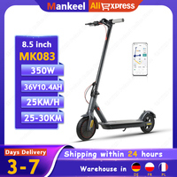 MK083 EScooters 350W 36V10.4Ah Lightweight and Portable Electric Scooter Explosion-proof Tire APP Connect Electric Skateboard
