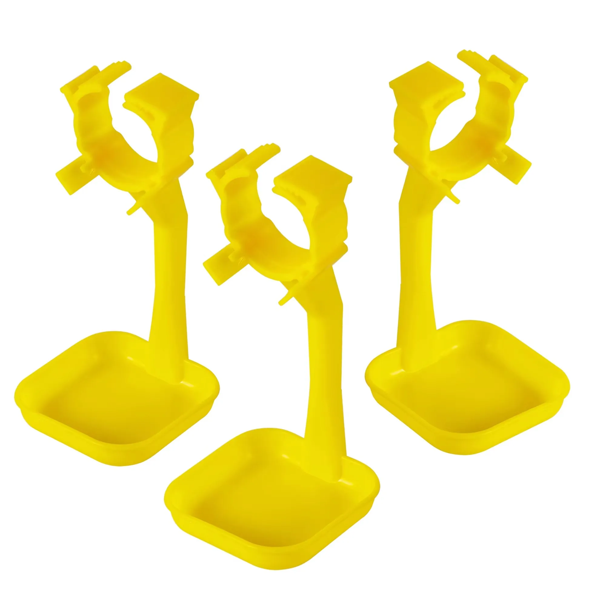 5/10/20 Unidades de Bebederos Automáticos Colgantes para Gallinero, Cuencos de Agua de 25 mm para Codornices, Suministros para Aves de Corral