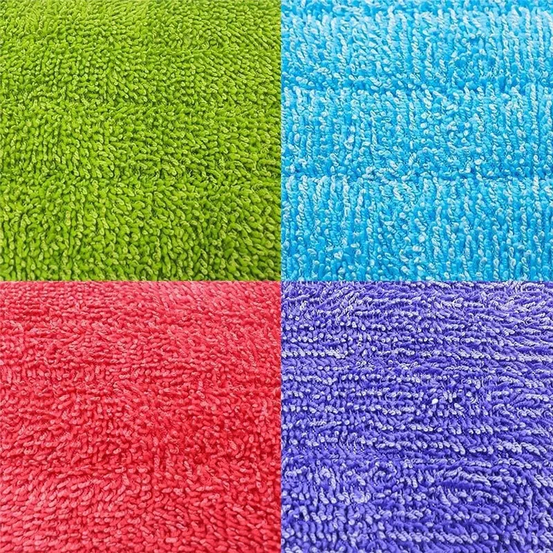 2 PCs Microfiber Replacement Mop Pads, Washable Mop Refill Fit for Spray Mops and Reveal Mops, Cleaning Tools, Wet and Dry