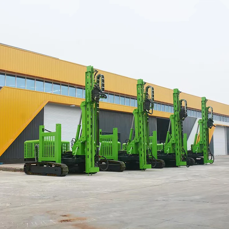 Pile Driving Machine Photovoltaik HWL500R Hydraulische Press Pile Driver für Solar Piling Project Machine