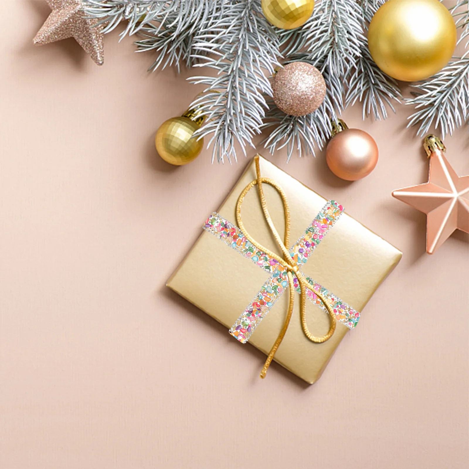 

1 Roll Cuttable Rhinestone Ribbon Hot Melt Adhesive Craft Trim For Diy Costume Clothes Car Phone Gift Decoration Exquisite