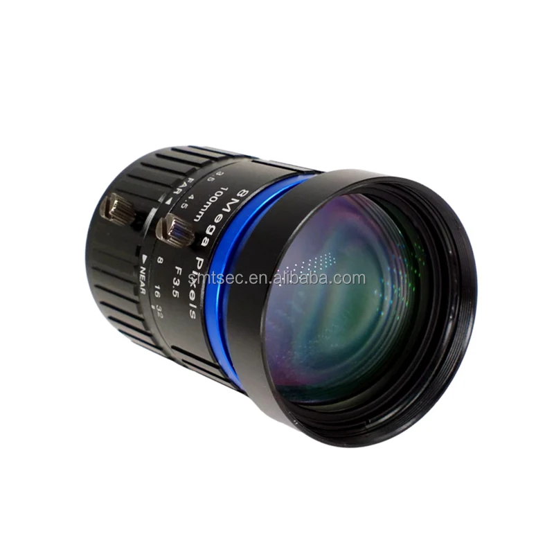 

8MP 1" 100mm C-Mount Machine Vision Lens F3.5 4K CCTV Lens Low Distortion Security Network Camera Industrial Camera Lens SL-0373