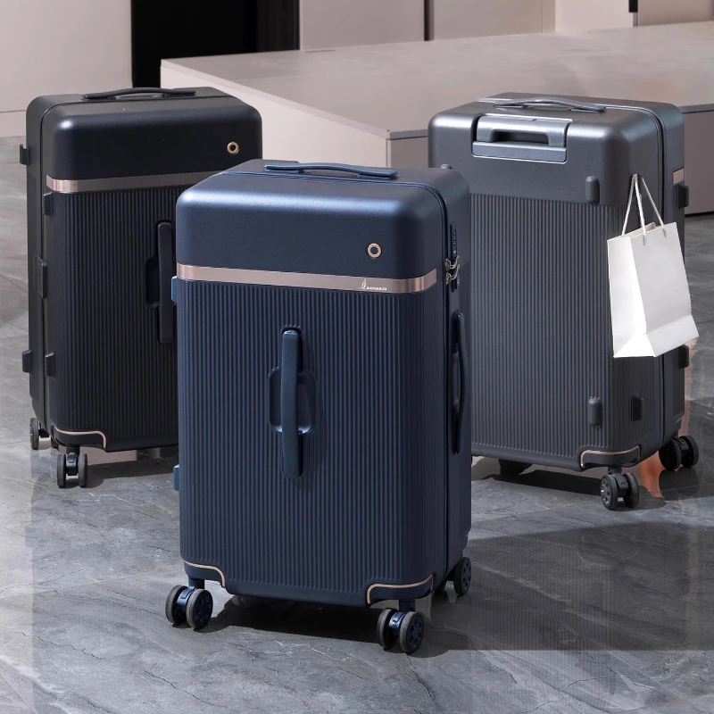

Thick Durable Hardside Travel Suitcase Telescopic Handle Spinner TSA Combination Lock Rolling Luggage Maleta De Maquillaje
