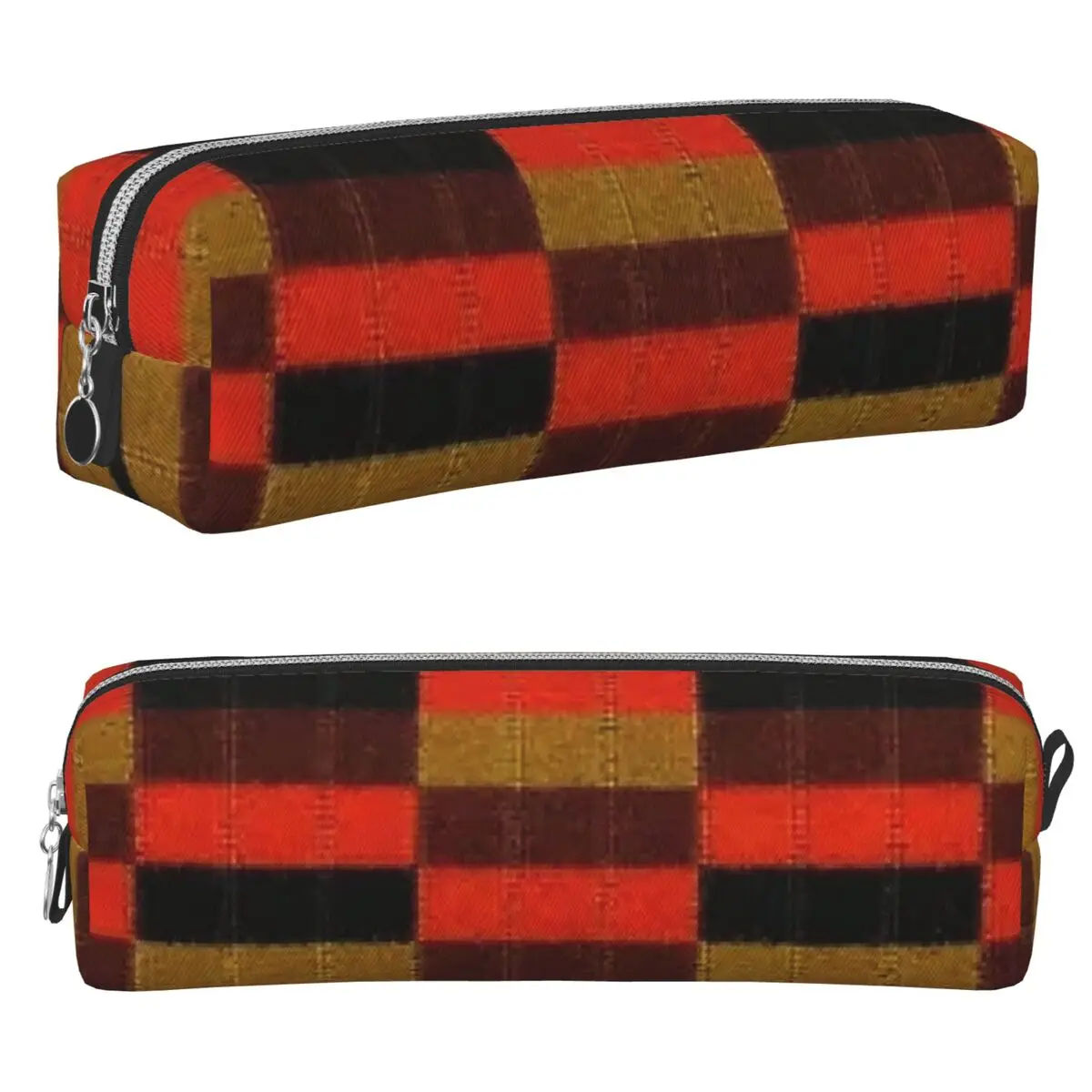 District Line Moquette Sitzbezug-Federmäppchen, große Kapazität, Stifttaschen, Stiftbox für Jungen und Mädchen, Schreibwaren, Stiftetui, Kosmetiktasche
