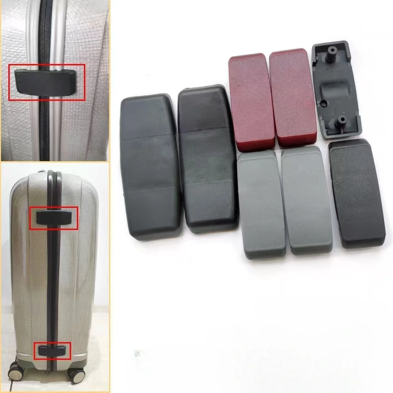 Bisagra de equipaje adecuada para Samsonite V22 Clite 2, bisagras para maleta de viaje, accesorios de reparación de maletas de repuesto