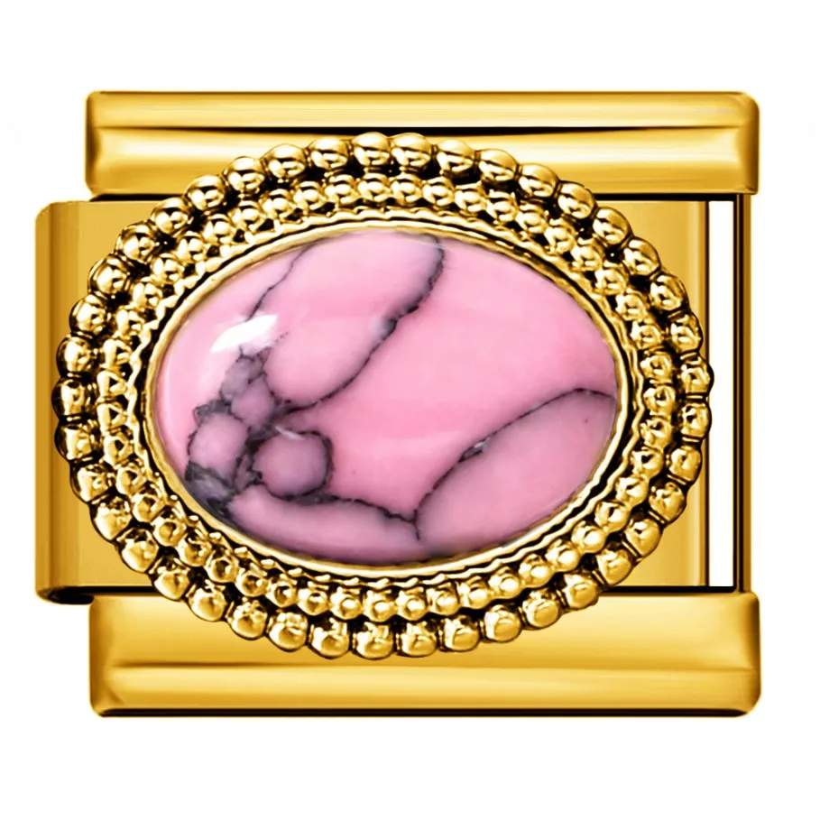 URING Trendige Herz-Liebes-Kirsch-Italienische Charms-Verbindung 9mm Armband Edelstahl DIY Schmuckherstellung Modeschmuck für Frauen Geschenk für Frauen – Detail 5