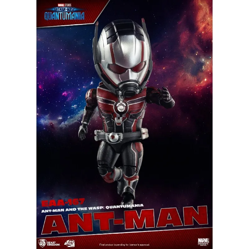 ของเล่นสะสม Beast Kingdom รุ่น Q ฉบับสำเร็จรูป ขยับได้ สมจริง ตุ๊กตาแอนท์แมน ของขวัญเทศกาลสำหรับเด็กผู้ชาย