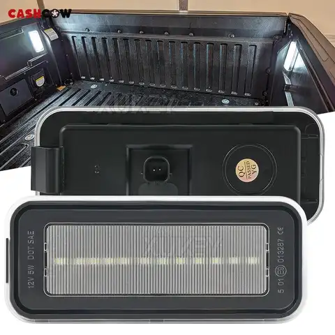 12V 6000K 흰색 자동차 트렁크 픽업 카고 조명 슈퍼 쉬운 설치 침대 조명 LED 트럭 침대 조명 도요타 타코마 2020-2022