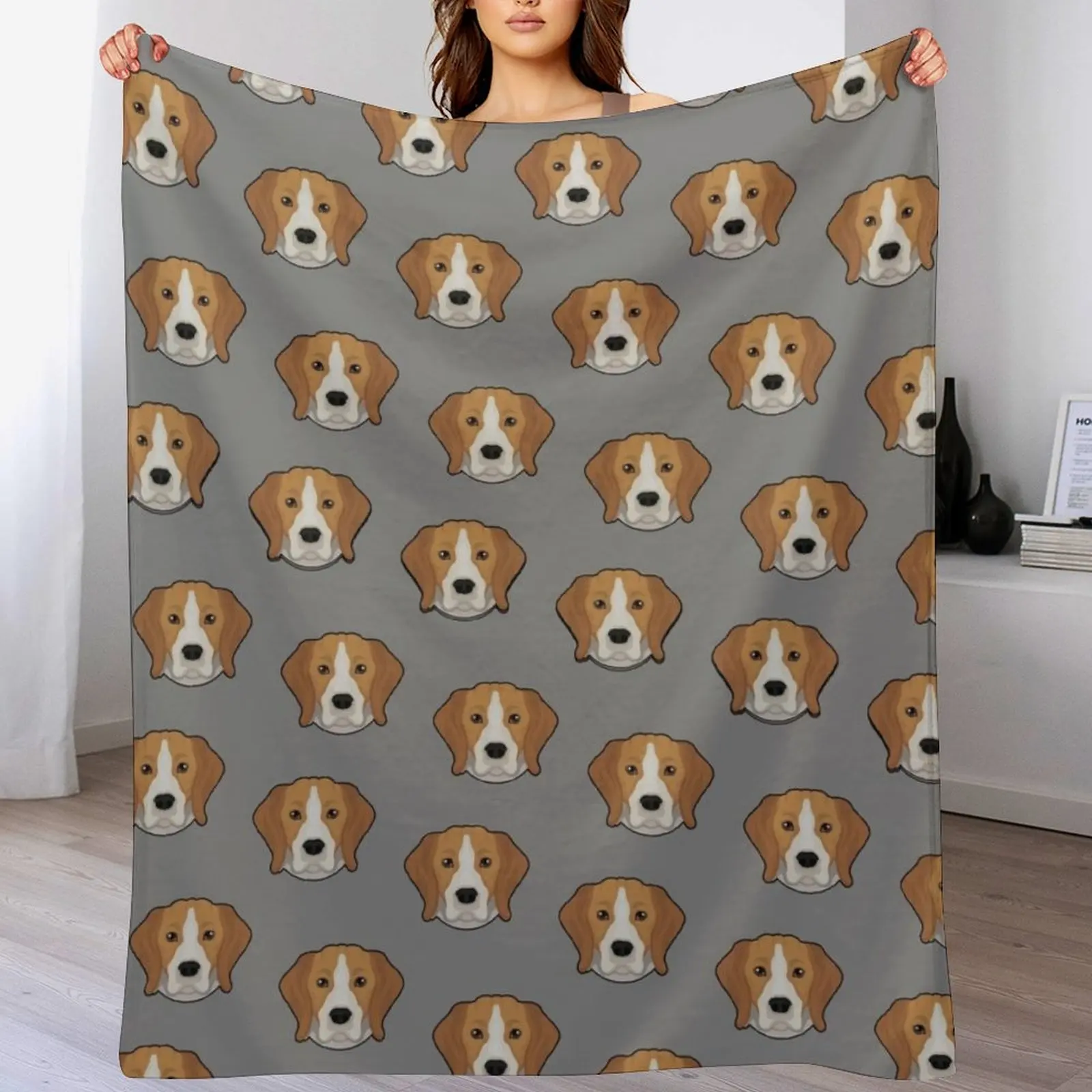 

BEAGLES, BEAGLES AND MORE CUTE BEAGLES ~BEDDING Throw Blanket Soft halloween Blankets For Bed Nap Blankets