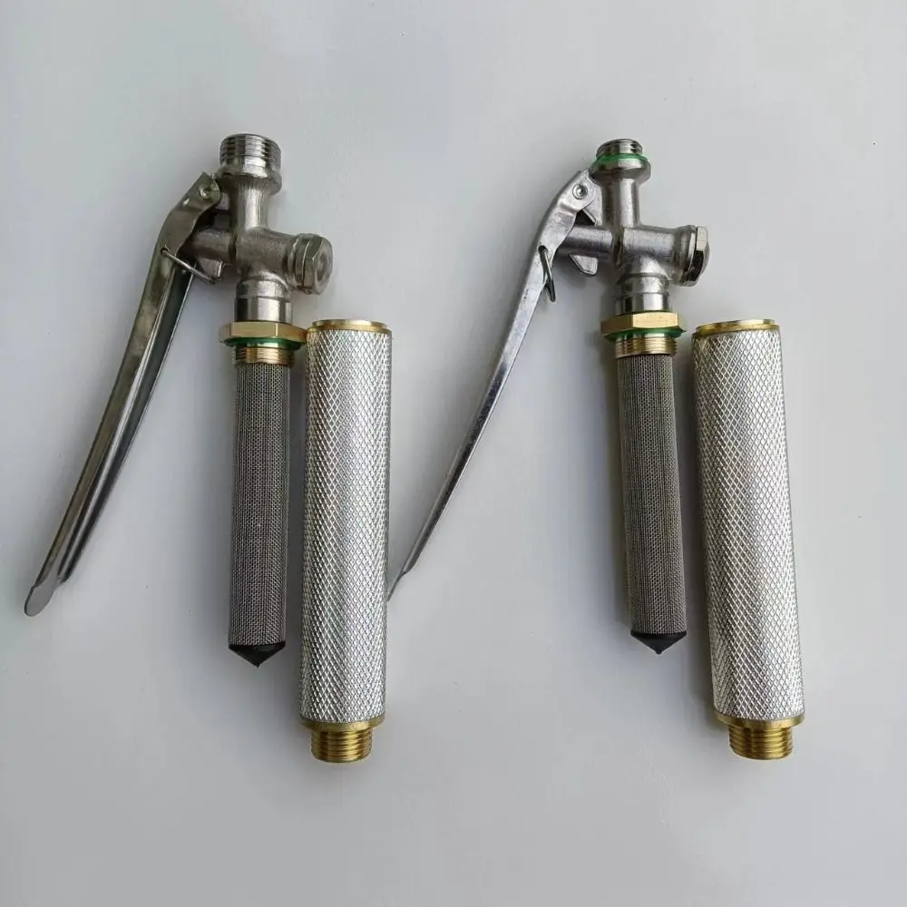 Stainless Steel Mesh Sprayer Filter Brass Thread Leak‑Proof Inline Strainer High Pressure Liquid Filter Garden Sprayer