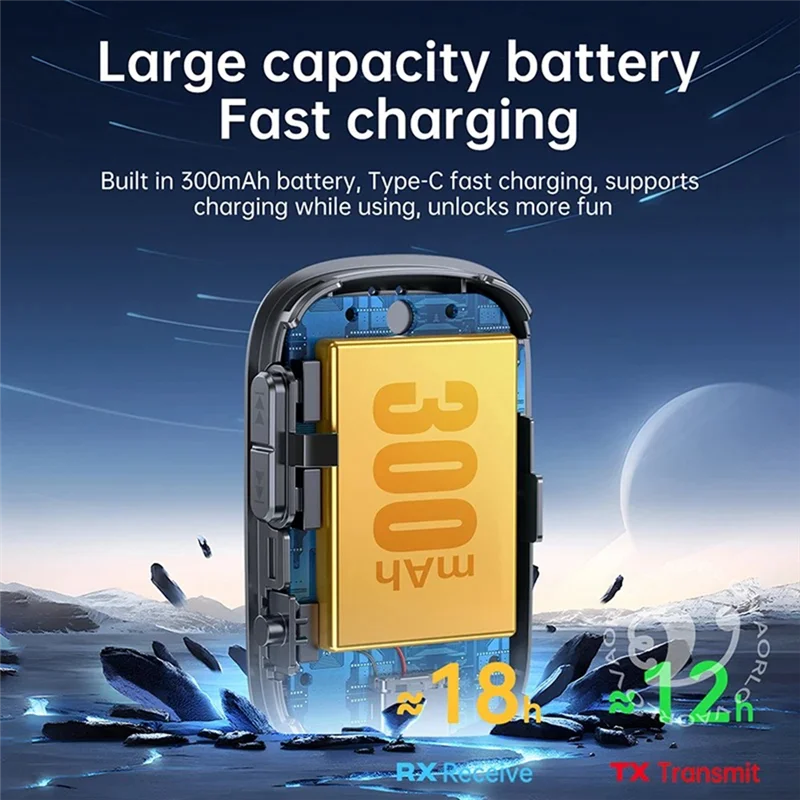 ABSQ-بلوتوث 5.4 محول بلوتوث 5.4 الارسال 3.5 مللي متر AUX HIFI HD الكمون المنخفض طائرة سماعة لاسلكية تعمل بالبلوتوث محول