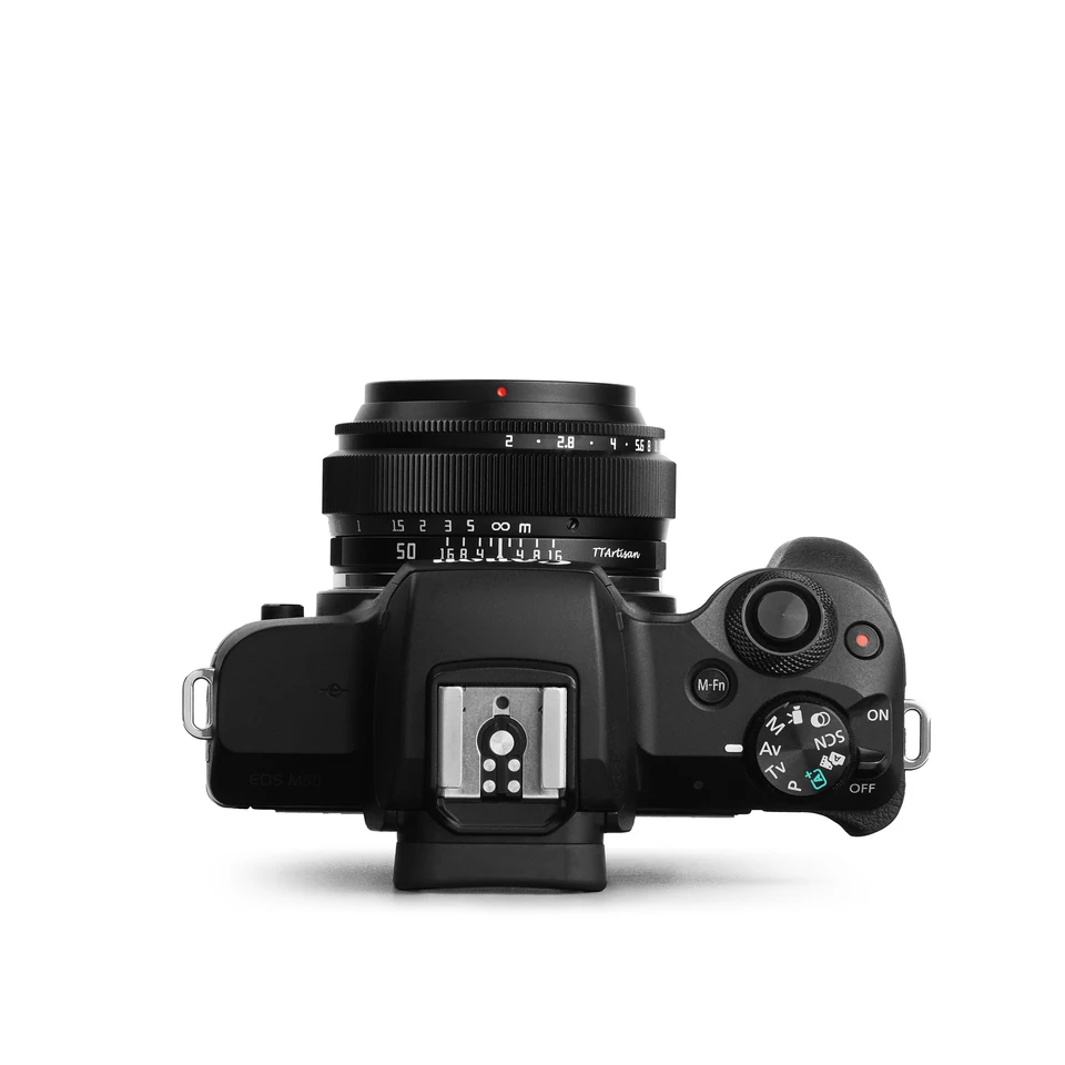 TTArtisan 50mm F2 Vollformat Manuelles Festbrennweiten-Porträtobjektiv für Sony E Nikon Z Fuji X Leica Sigma L-Mount ZVE10 A7C Z6 Z7 XM5