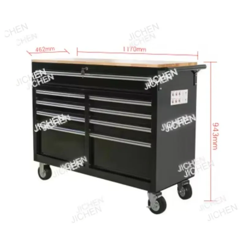 JC JC Heavy Tool Short Cabinet Auto Repair Workshop Tool Cart Hardware Repair Drawer Push Box Multifunctional Mobile Workbench