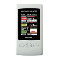 Tenmars TM-190 Multi-Field 3 axis EMF Meter with Magnetic Electric RF Field Strenght Digital  TM190
