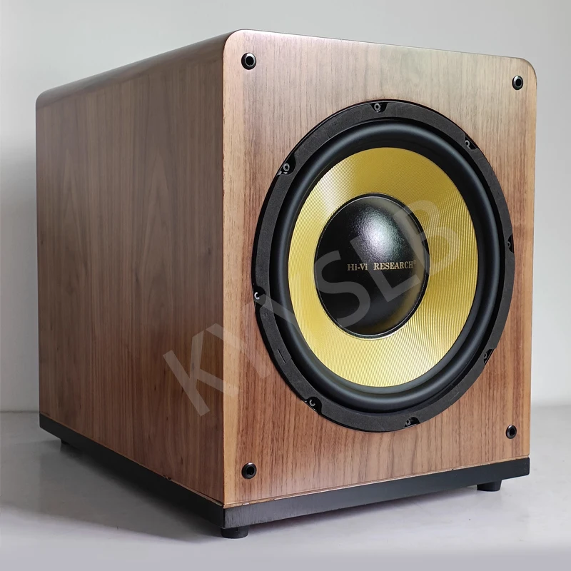 KYYSLB 12 Inch Wooden Passive Subwoofer Unit Home Audio Theater Sound System Subwoofers