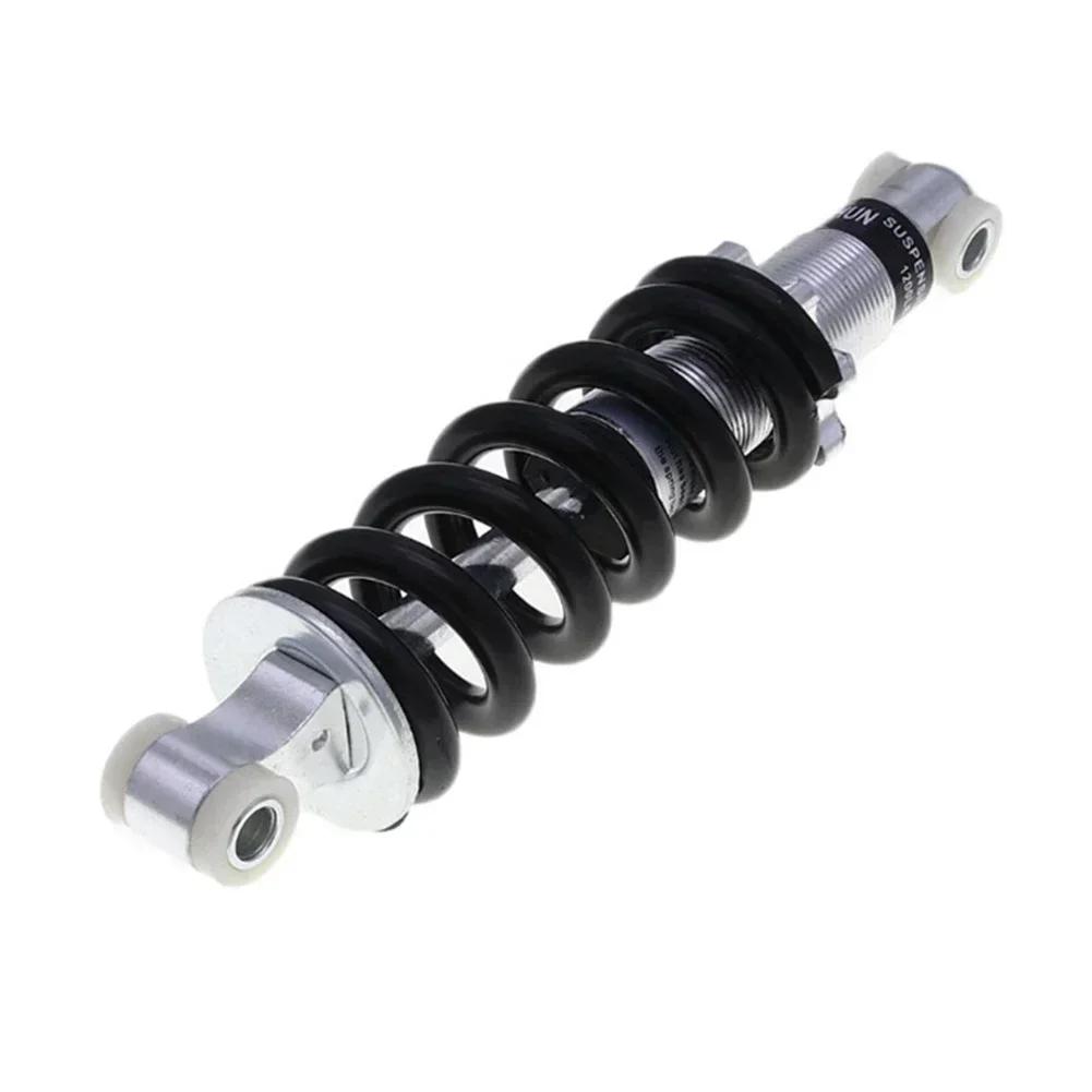 Bike Rear Suspension Spring Shock Absorber  Smooth And Excellent Shock Absorption  Adjustable Tension Alloy Shock Black Coil