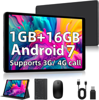 10 INCH H16Q9  RAM 1GB ROM 16GB Android 7.0 Phone Call Tablet PC Quad-Core 1.3GHz CPU MTK6735  Dual Camera SIM Card WIFI