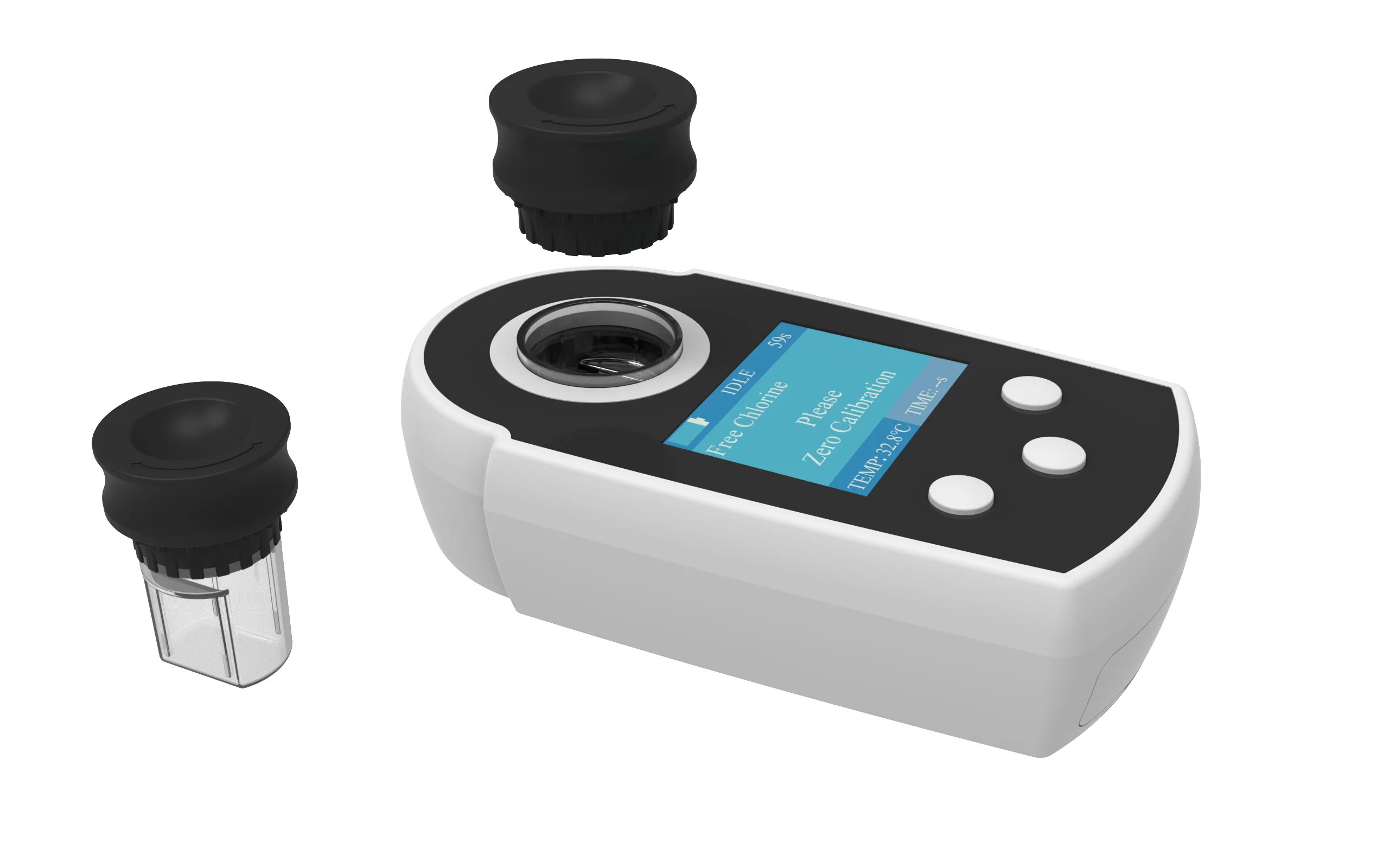 Detektor Klorin Residu Klorin Colorimeter Penganalisis Limbah Rumah Sakit