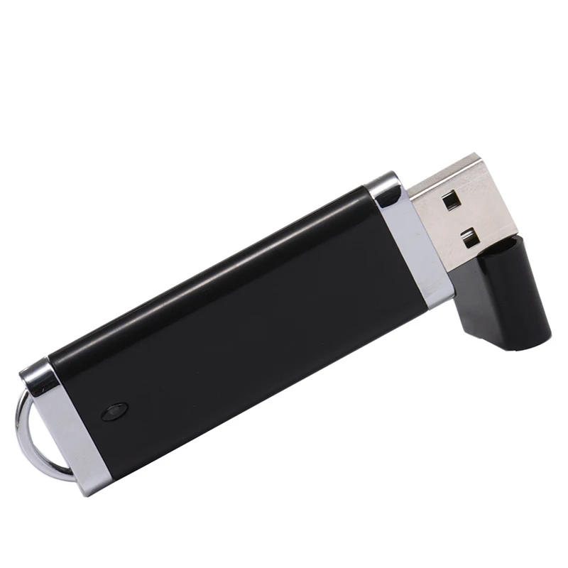 SHANDIAN-Plástico USB Flash Drive para Laptop, Memory Stick Preto, Mini Pen Drive, Creative U Disk, Presente de Aniversário, 16GB, 32GB, 64GB, 128GB