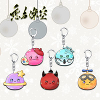 Cute Anime Hot Game Li Shen Qi Yu Shen Xinghui KeyChain Love And Deepspace Figure Acrylic Keyring Bag Pendant Children Fan Gifts