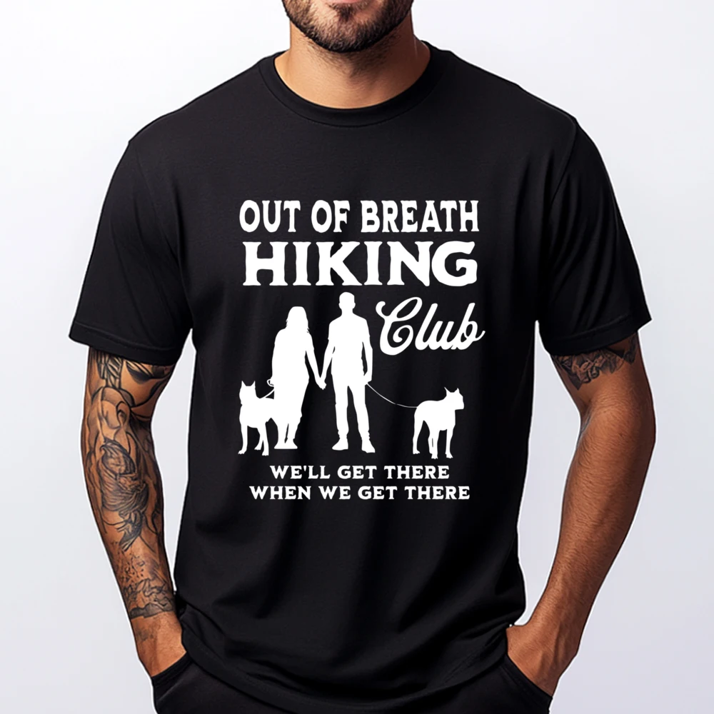 

Out Of Breath Hiking Society Club Outdoor Walk Groups Fall Clothes Aesthetic ClassicLuxury T-Shirt Tops T Shirt Slogan